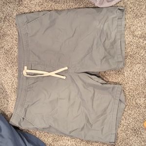 Men's,XL, cotton and spandex shorts, gray